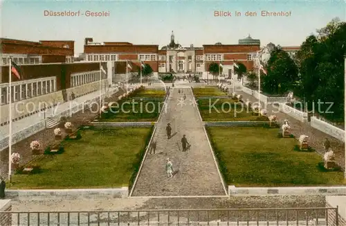 AK / Ansichtskarte Duesseldorf Ehrenhof Duesseldorf