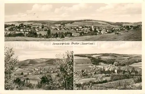 AK / Ansichtskarte Finnentrop Gesamtansicht Fretter Finnentrop