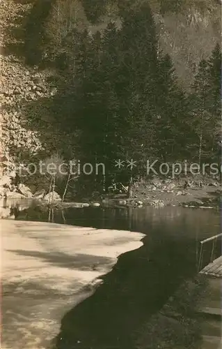 AK / Ansichtskarte Munster_68_Haut_Rhin_Elsass Le Fischboedle Lac 