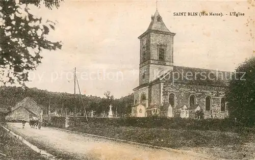 AK / Ansichtskarte Saint Blin Eglise Saint Blin