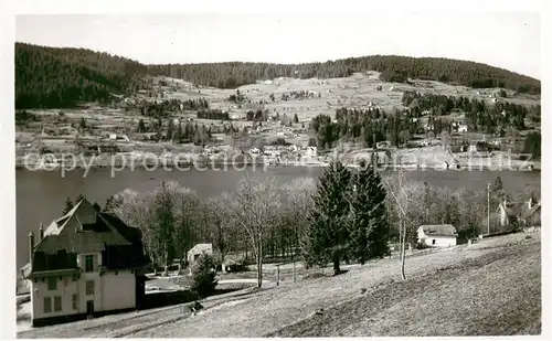 AK / Ansichtskarte Gerardmer_Vosges Le lac et le Quartier des Villes Gerardmer Vosges