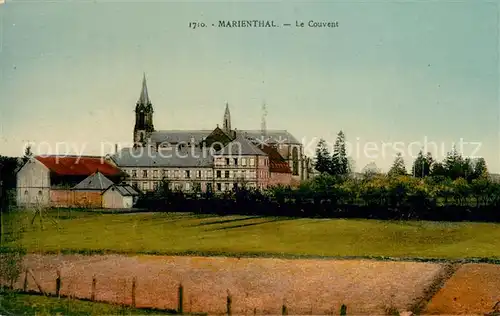 AK / Ansichtskarte Marienthal_Elsass Couvent Kloster Marienthal Elsass