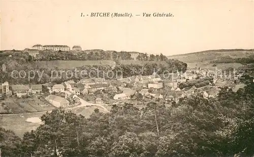 AK / Ansichtskarte Bitche_Moselle Vue generale Bitche_Moselle