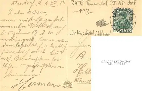 AK / Ansichtskarte Niendorf_Ostseebad_Timmendorferstrand Promenade Strand 