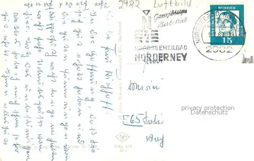 AK / Ansichtskarte Norderney_Nordseebad Fliegeraufnahme Norderney_Nordseebad