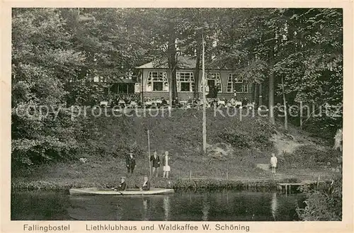 AK / Ansichtskarte Fallingbostel Liethklubbhaus und Waldkaffee Schoening Fallingbostel