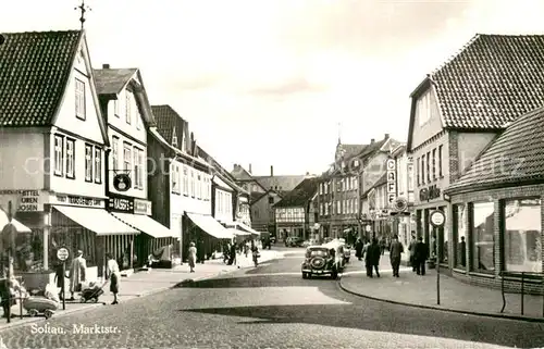 AK / Ansichtskarte Soltau Marktstrasse Soltau