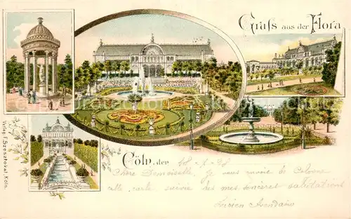 AK / Ansichtskarte Coeln_Rhein Grafs aus der Flora Coeln_Rhein