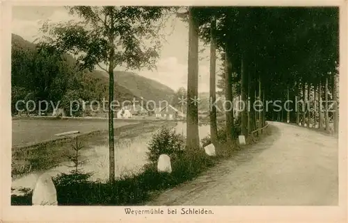 AK / Ansichtskarte Schleiden_Eifel Weyermuehle Schleiden_Eifel
