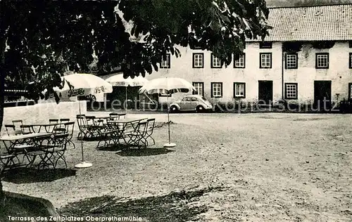 AK / Ansichtskarte Hollerath Zeltplatz Oberprethermuehle Hollerath