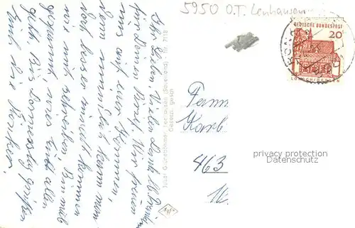 AK / Ansichtskarte Lenhausen Gesamtansicht Lenhausen