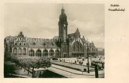 AK / Ansichtskarte Krefeld Hauptbahnhof Krefeld