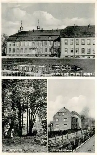 AK / Ansichtskarte Willebadessen Schloss Pension Hollmann Willebadessen