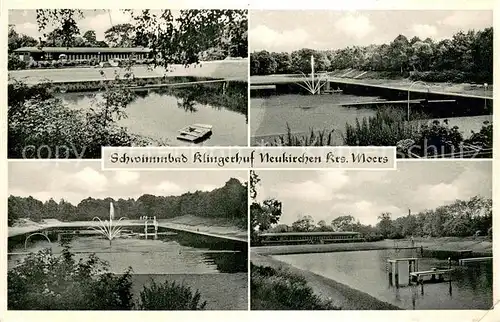 AK / Ansichtskarte Neukirchen_Neukirchen Vluyn Schwimmbad Klingerhuf  Neukirchen