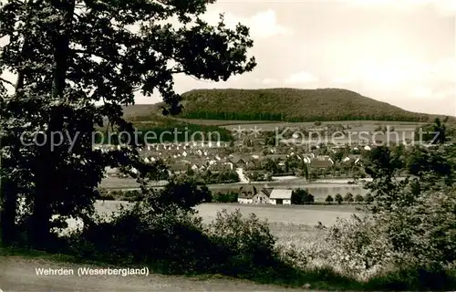 AK / Ansichtskarte Wehrden Teilansicht im Weserbergland Wehrden