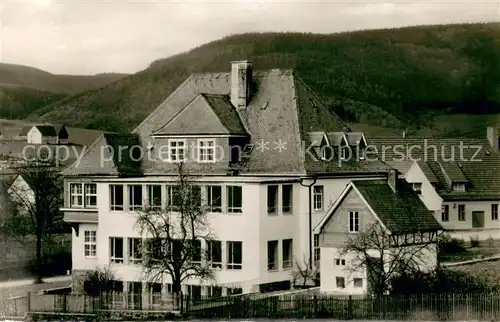 AK / Ansichtskarte Serkenrode Schullandheim der Remscheider Realschulen Aussenansicht Serkenrode