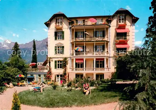 AK / Ansichtskarte Obermais_Meran Hotel Garni Leichterhof Obermais Meran