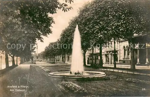 AK / Ansichtskarte Krefeld_Rhein Am Ostwall 