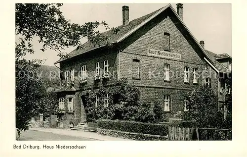 AK / Ansichtskarte Bad_Driburg Haus Niedersachsen Aussen Bad_Driburg
