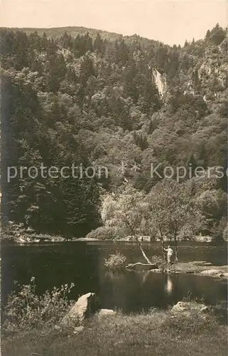 AK / Ansichtskarte Metzeral_Haut_Rhin Au Lac de Fischboedle le Vosges Metzeral_Haut_Rhin