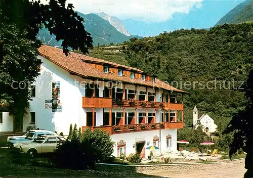 AK / Ansichtskarte Obermais_Meran Hotel Pension St. Valentin Obermais Meran