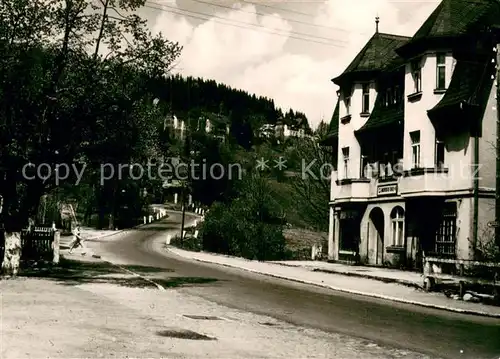 AK / Ansichtskarte Bierutowice Hotel an der Hauptstrasse Bierutowice