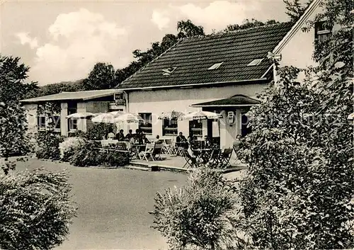 AK / Ansichtskarte Sprockhoevel Haus in den Tannen Terrasse Sprockhoevel