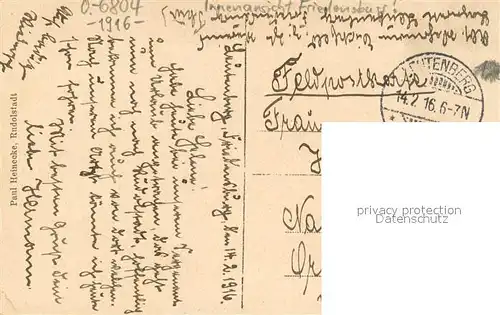 AK / Ansichtskarte Bad_Leutenberg Altdeutsches Zimmer Innenansicht Friedensburg Feldpost Bad_Leutenberg