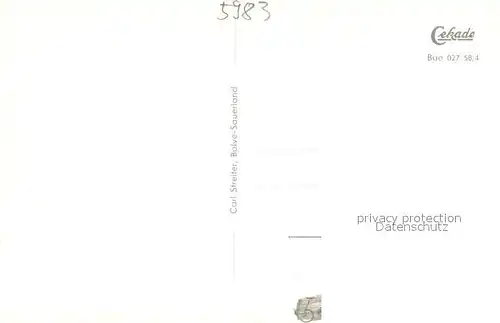 AK / Ansichtskarte Balve Evgl. Kirche Aussenansicht Hoennetal Balve