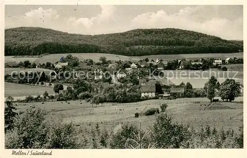 AK / Ansichtskarte Mellen_Sauerland Gesamtansicht Mellen_Sauerland