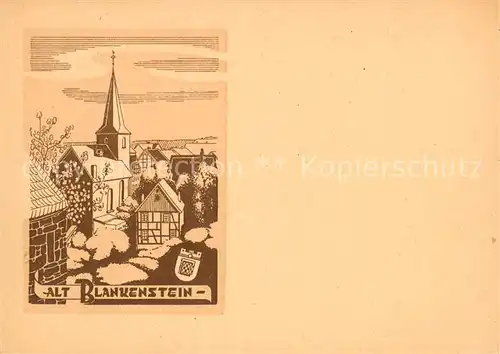 AK / Ansichtskarte Blankenstein_Ruhr Alt Blankenstein Blankenstein_Ruhr