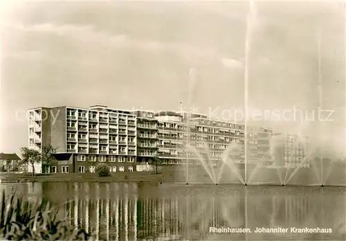AK / Ansichtskarte Rheinhausen_Duisburg Johanniter Krankenhaus Rheinhausen Duisburg