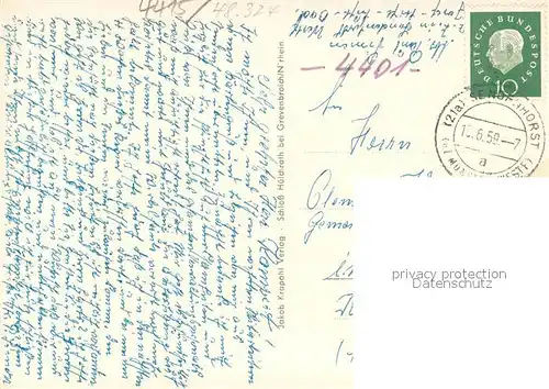 AK / Ansichtskarte Sendenhorst St. Josef Stift Sendenhorst