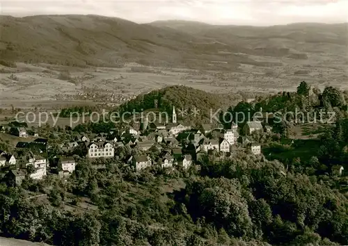 AK / Ansichtskarte Lindenfels_Odenwald Fliegeraufnahme Gesamtansicht Lindenfels Odenwald