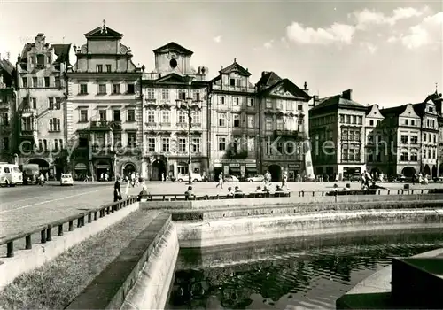 AK / Ansichtskarte Prag__Prahy_Prague Gebaeude Altstaedter Ring 