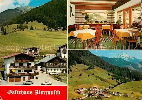 AK / Ansichtskarte Rinnen_Tirol Gaestehaus Pension Almrausch Panorama Alpen Rinnen Tirol