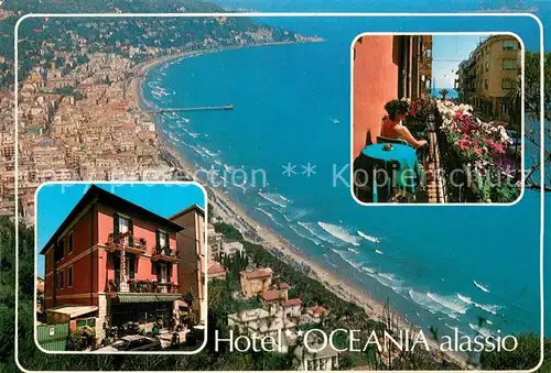 AK / Ansichtskarte Alassio Hotel Oceania Panorama Riviera dei Fiori Alassio