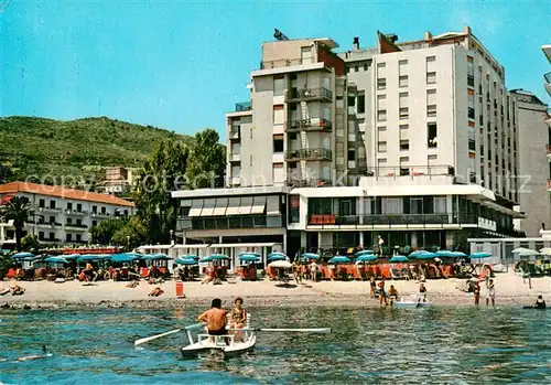 AK / Ansichtskarte Pietra_Ligure Stella Maris Hotel Spiaggia Riviera delle Palme Pietra Ligure