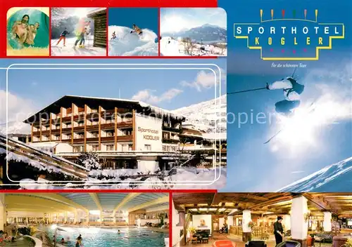 AK / Ansichtskarte Mittersill_Oberpinzgau Sporthotel Kogler Hallenbad Wintersport Mittersill Oberpinzgau