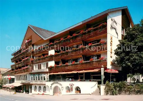 AK / Ansichtskarte Wildhaus_SG Hotel Hirschen Wildhaus SG
