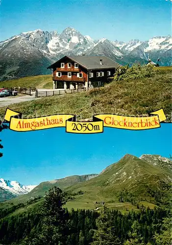 AK / Ansichtskarte Doellach_Kaernten Almgasthaus Glocknerblick Erholungsparadies Moharalm Rundblick Lienzer Dolomiten Schobergruppe Grossglockner Doellach_Kaernten