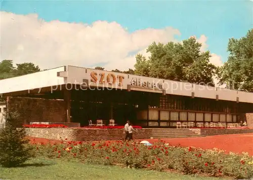 AK / Ansichtskarte Balatonfoeldvar Szot Etterem Restaurant der Gewerkschaften Balatonfoeldvar