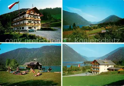 AK / Ansichtskarte Naggl_Weissensee Gasthof Pension Sonnenhof Panorama Weissensee Alpen Naggl Weissensee