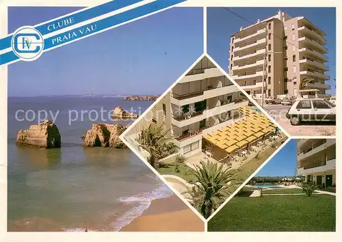 AK / Ansichtskarte Portimao Club Praia Vau Ferienhotel Strand Kuestenpanorama Portimao