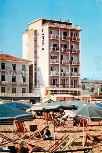 AK / Ansichtskarte Gabicce_Mare Europa Hotel Strand Gabicce Mare