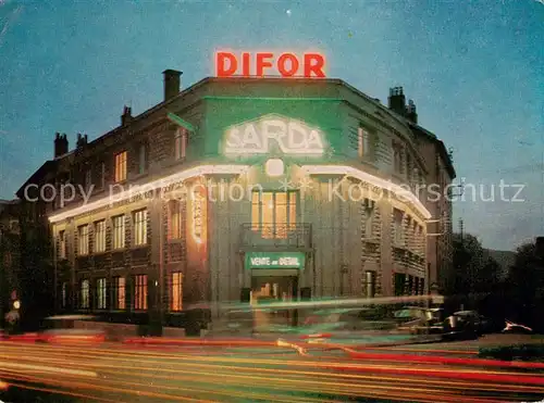 AK / Ansichtskarte Besancon_Doubs Difor Magasin vue nocturne Besancon Doubs