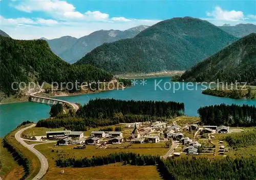 AK / Ansichtskarte Fall_Bad_Toelz Sylvensteinstausee Bayerische Alpen Fall_Bad_Toelz