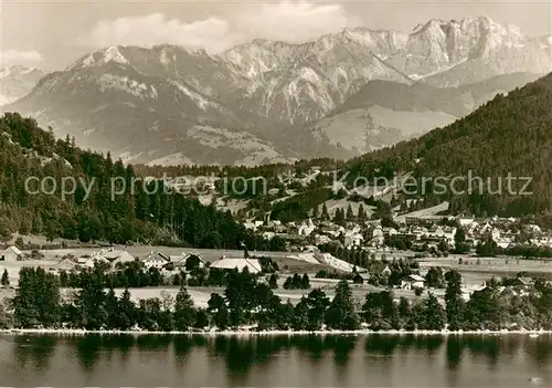 AK / Ansichtskarte Immenstadt_Allgaeu Panorama Blick ueber den Alpsee mit Daumengruppe Alpen Immenstadt_Allgaeu