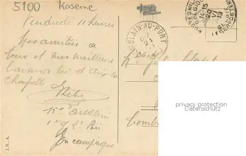 AK / Ansichtskarte Aachen Kaserne Aachen