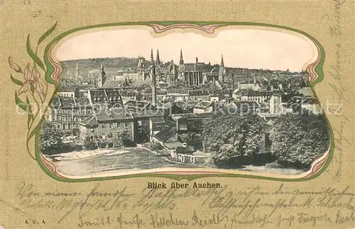 AK / Ansichtskarte Aachen Stadtansicht Aachen